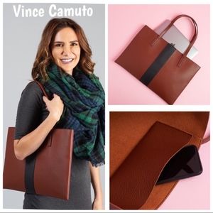 Leather laptop bag/ tote